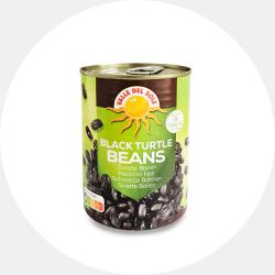 Black Turtle Beans Can